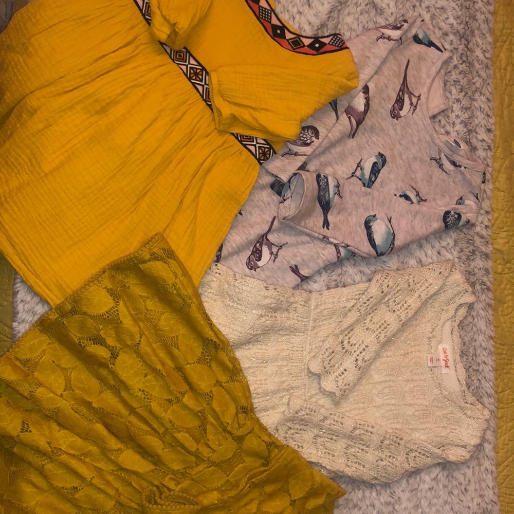 Lot of 4 toddler girl dresses